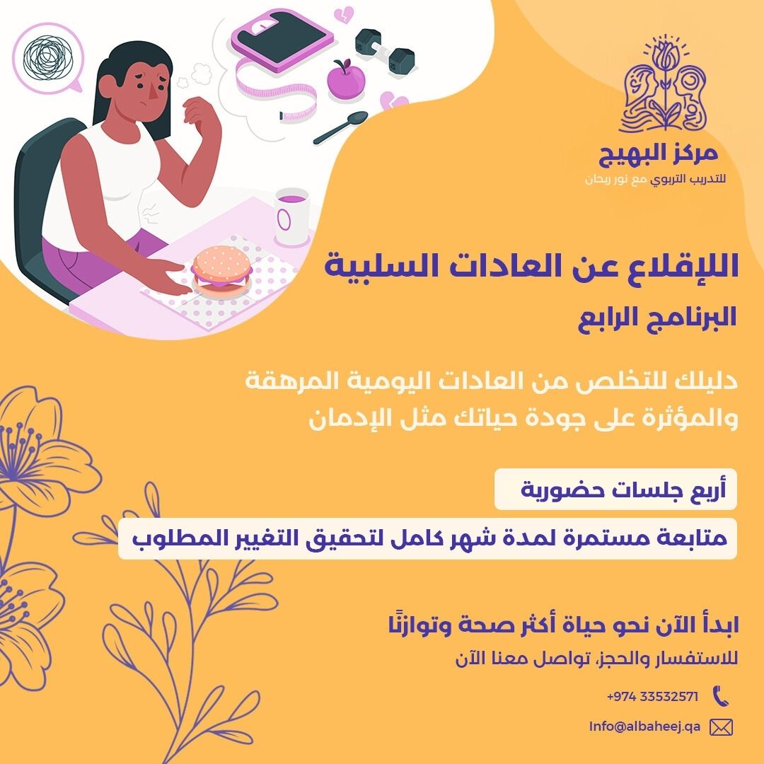برنامج الإقلاع عن العادات السلبية